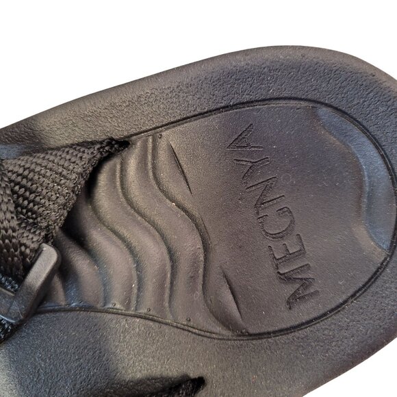 MEGNYA Women's Comfort Sandals Black Braided Straps Arch Support Size 7 - Picture 4 of 9